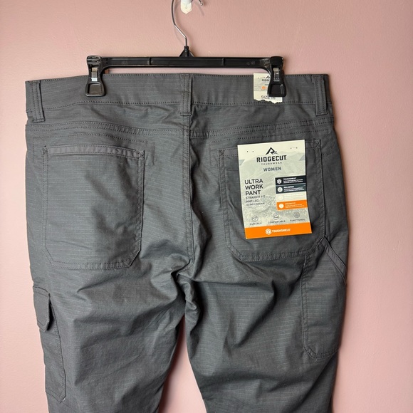 Ridgecut Gray Straight Leg Ultra Work Pant 16 - Picture 6 of 10